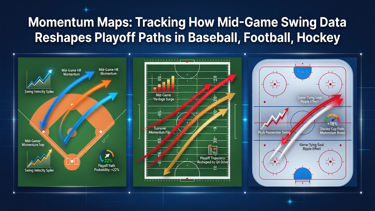 Detailed chart showing momentum swings during a soccer match affecting playoff qualification