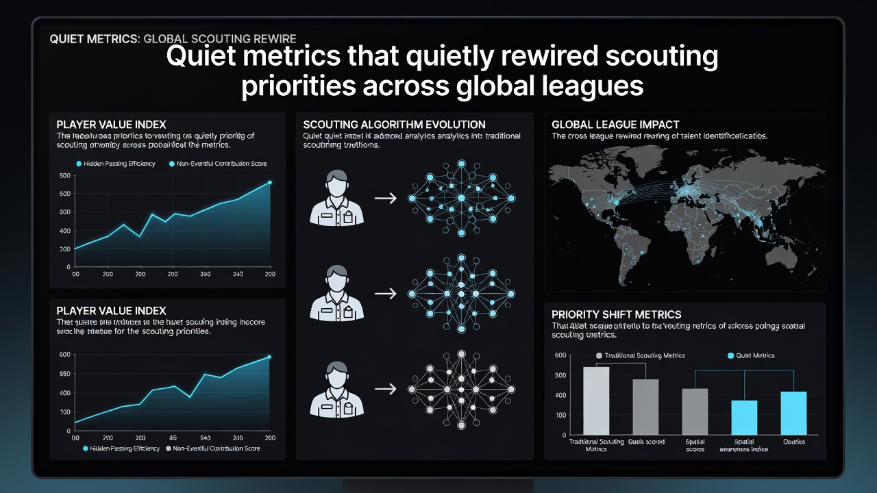 Analyst examining biometric recovery data on multiple screens during a scouting session