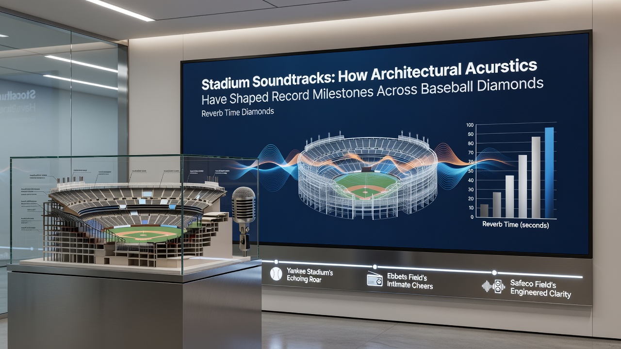 Interior shot of a hockey rink highlighting board angles and seating tiers that direct crowd noise toward the ice