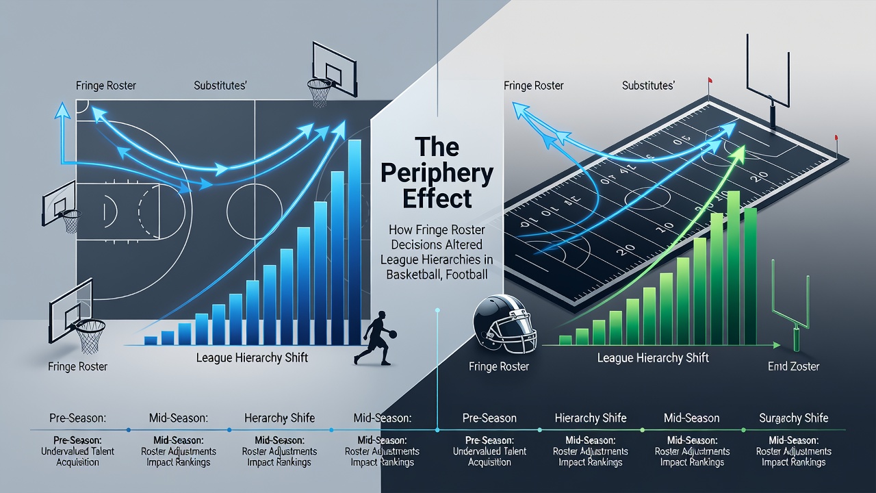 Action shot highlighting depth players influencing game outcomes across professional leagues